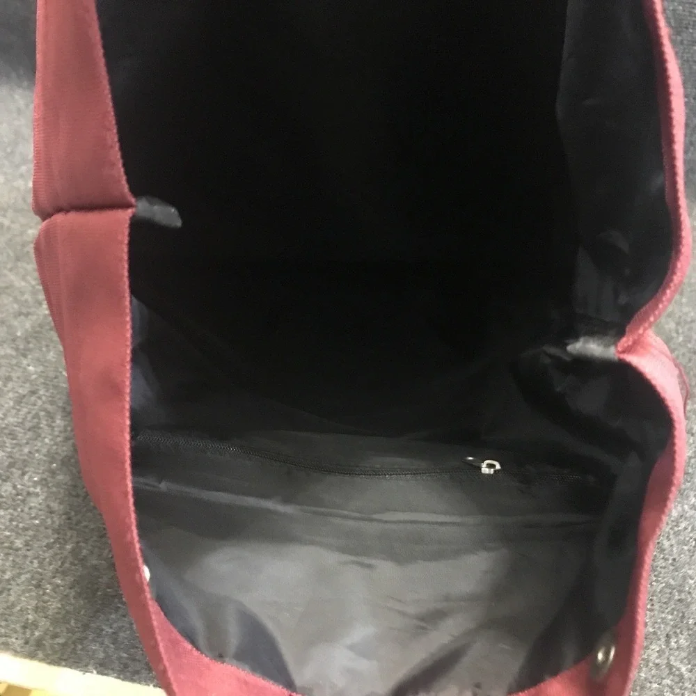 On Cloud Ambassador Maroon/Black  Running Backpack Sack Run Bag w/ Front Logo